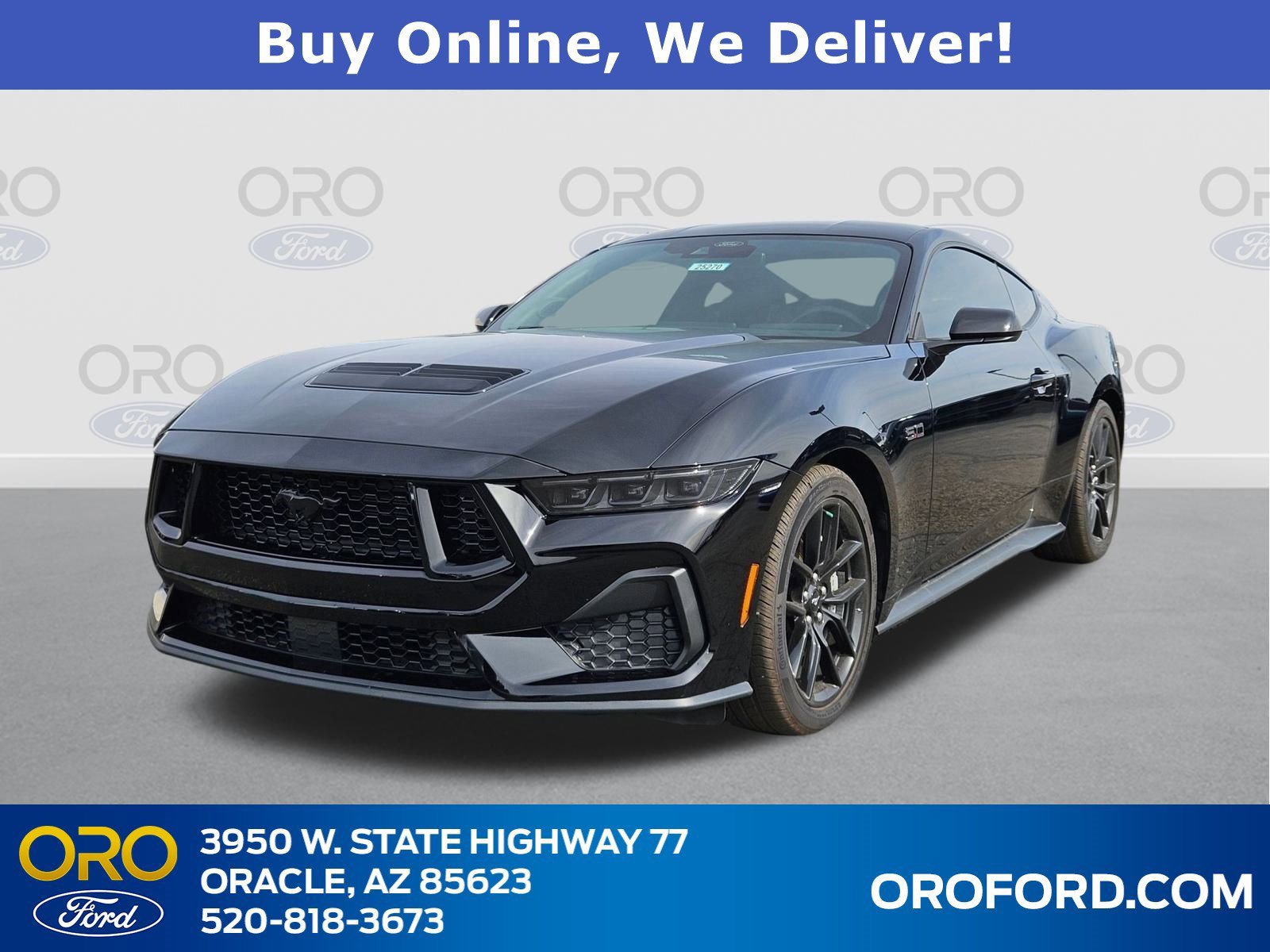 New 2025 Ford Mustang GT w/ Mustang Nite Pony Package