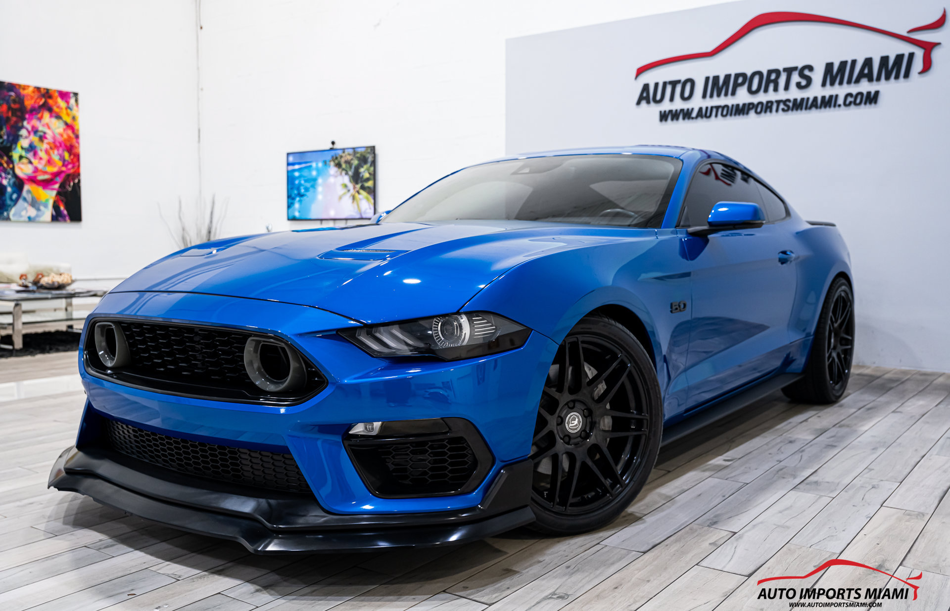 Used 2020 Ford Mustang GT Premium w/ Equipment Group 401A RWD image 1