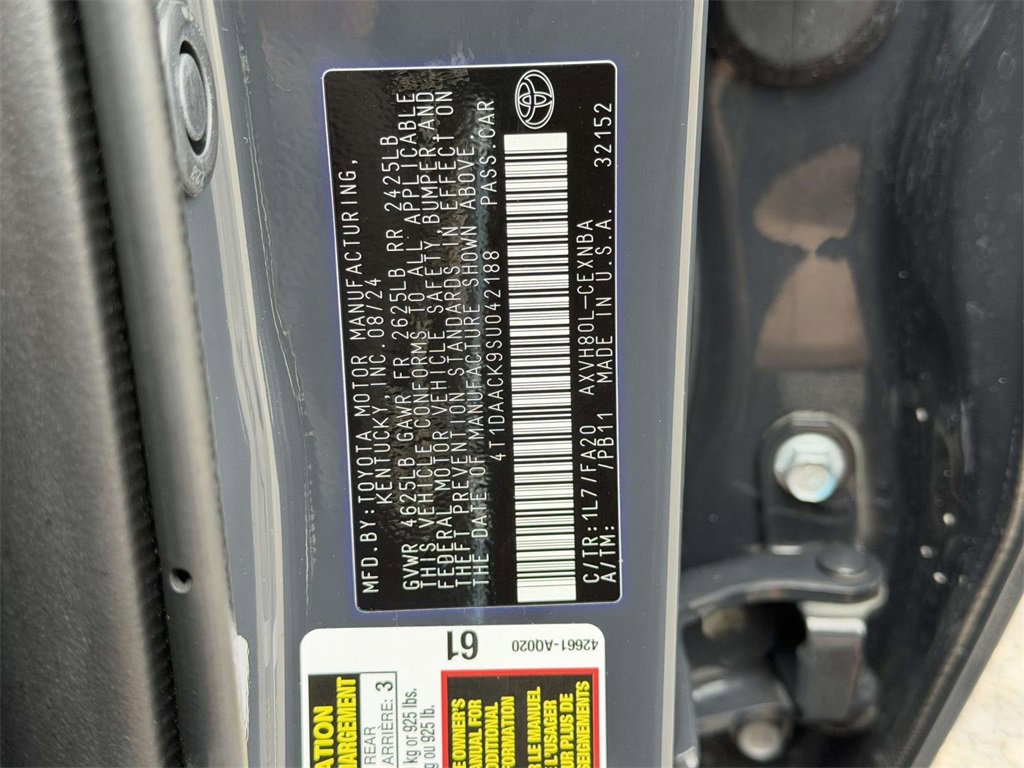 Certified 2025 Toyota Camry LE image 27