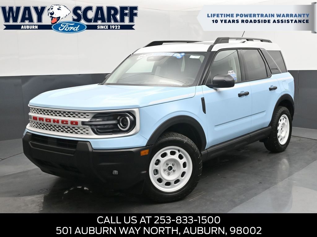 New 2025 Ford Bronco Sport Heritage w/ Convenience Package AWD/4WD image 1