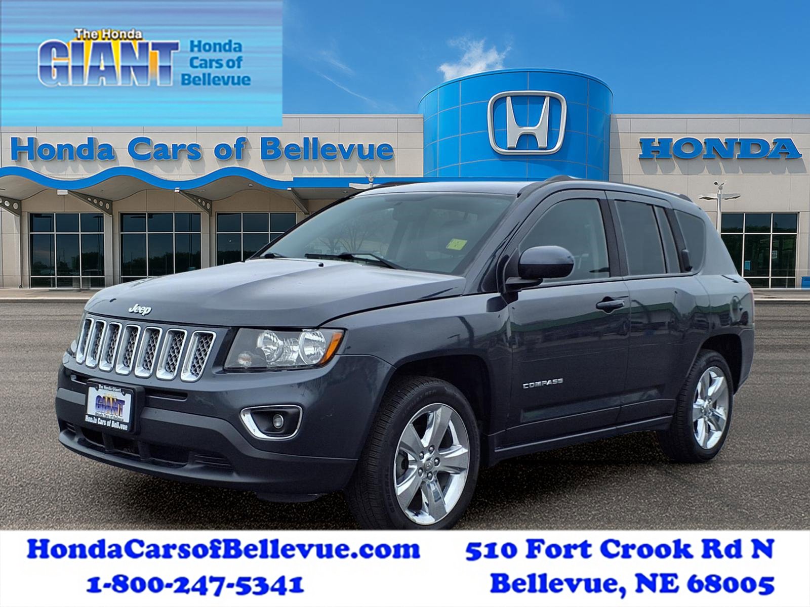 Used 2015 Jeep Compass High Altitude image 1