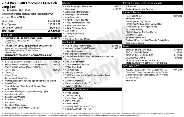 Used 2024 RAM 2500 Tradesman w/ Chrome Appearance Group image 27