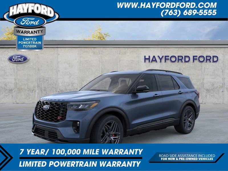 New 2026 Ford Explorer ST w/ Sun And Sound Package