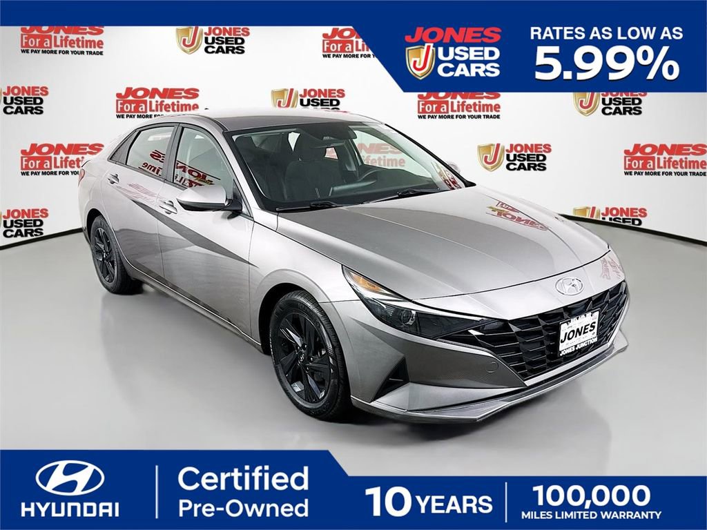 Certified 2021 Hyundai Elantra SEL