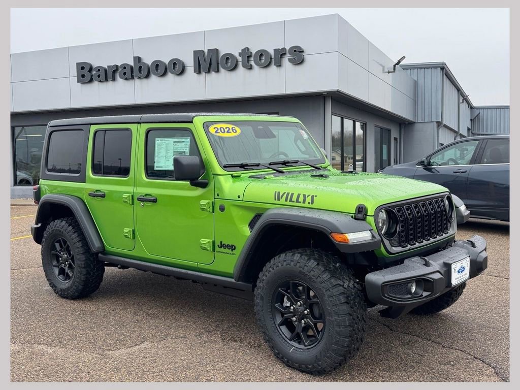 New 2026 Jeep Wrangler Willys