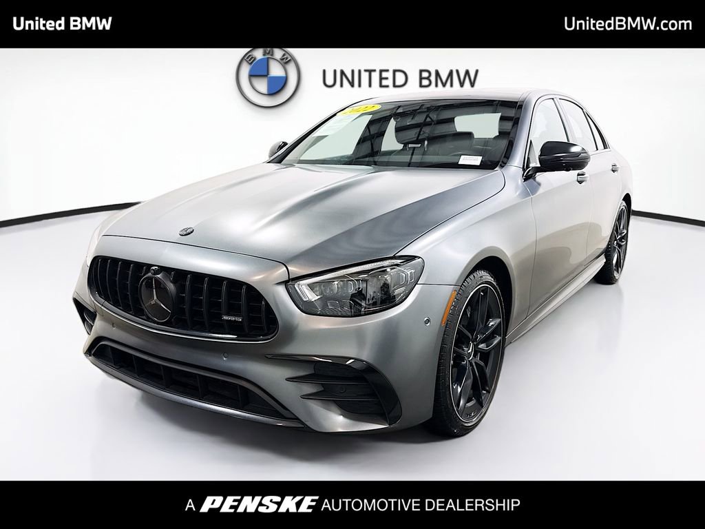 Used 2022 Mercedes-Benz E 53 AMG 4MATIC Sedan image 1