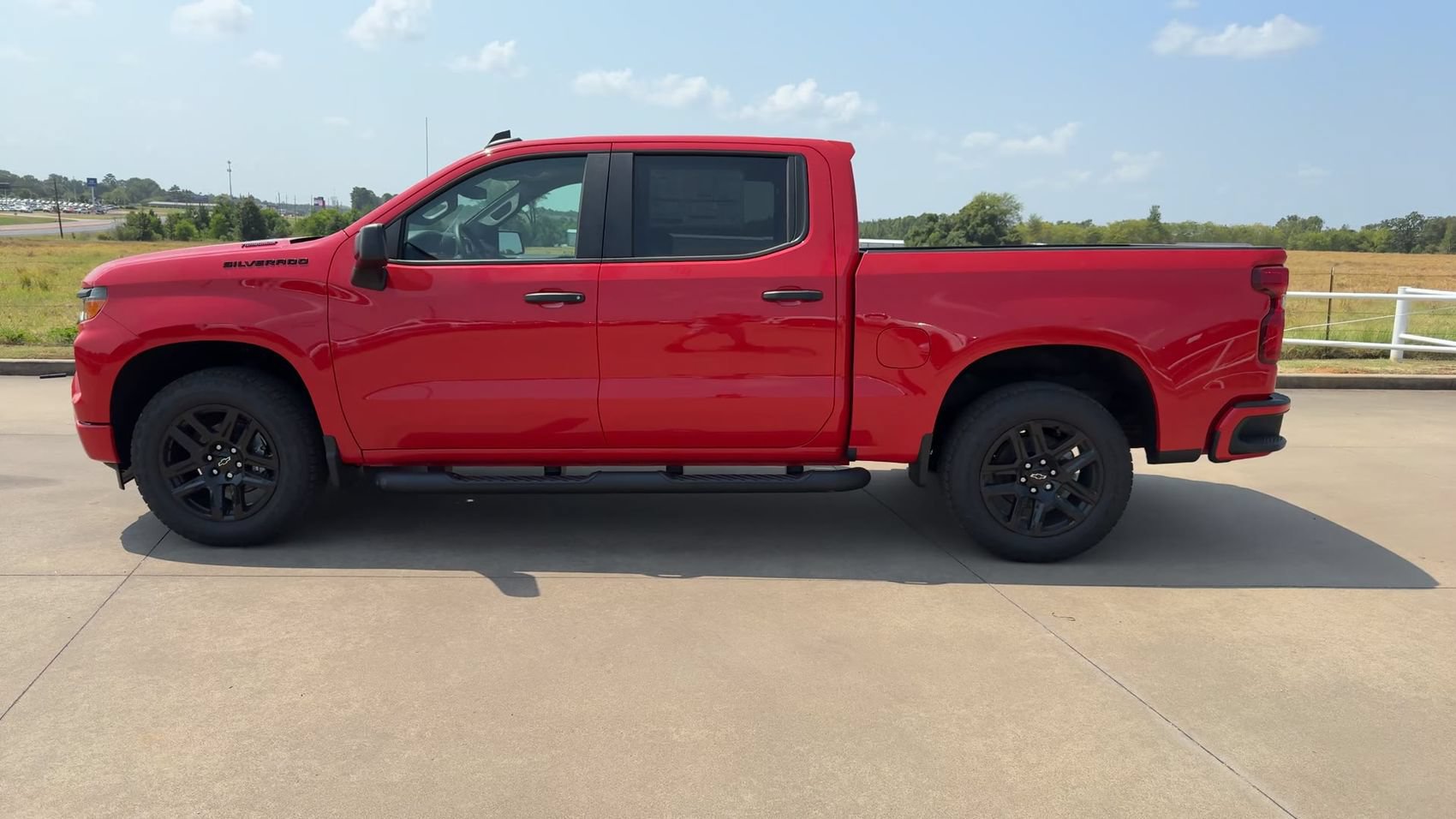 New 2026 Chevrolet Silverado 1500 Custom w/ Turbomax Blackout Package RWD image 5