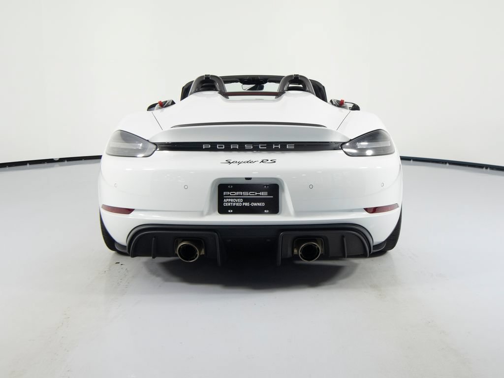 Certified 2025 Porsche 718 Boxster Spyder RS RWD image 9
