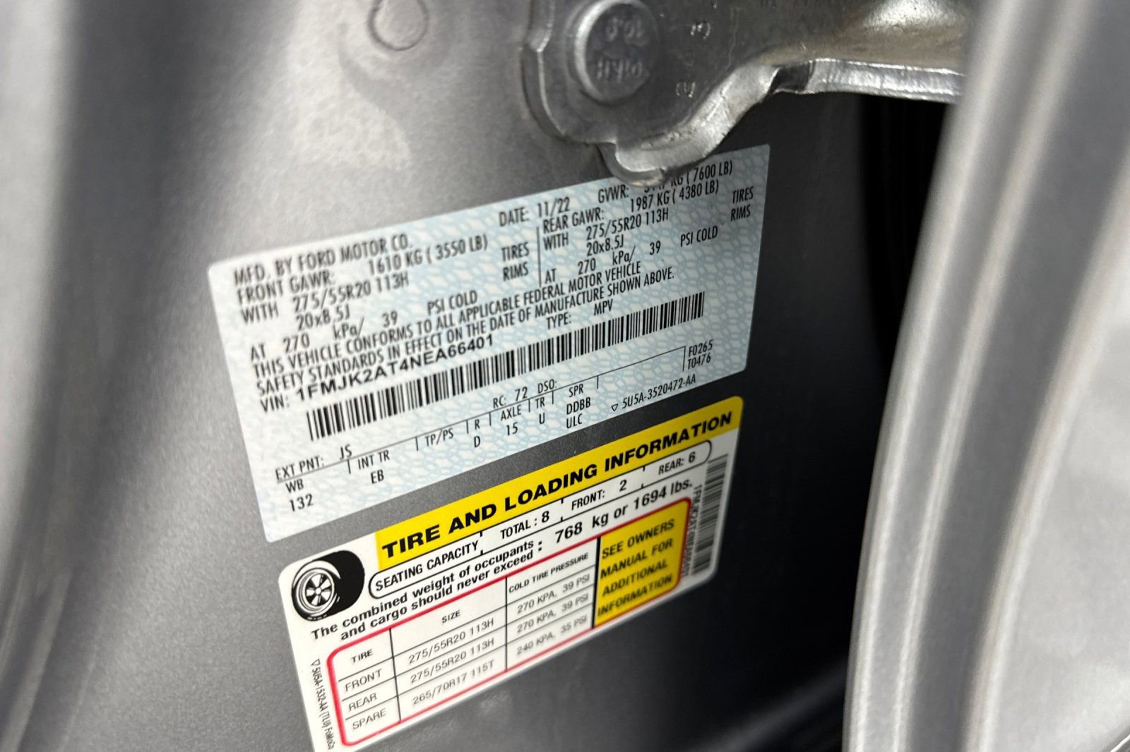 Used 2022 Ford Expedition Max Limited image 32