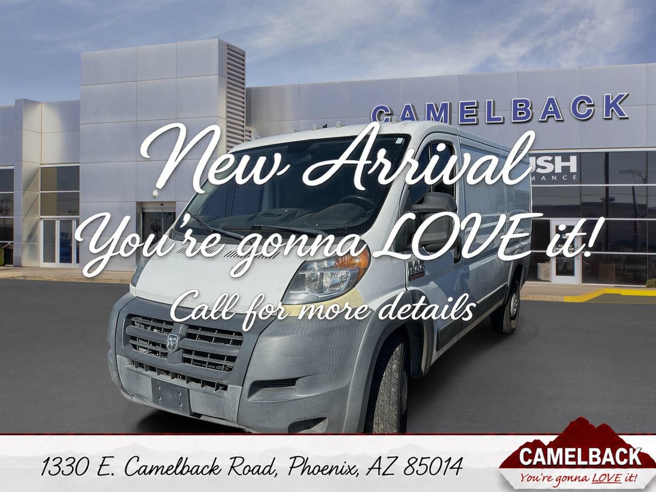 Used 2017 RAM ProMaster 1500