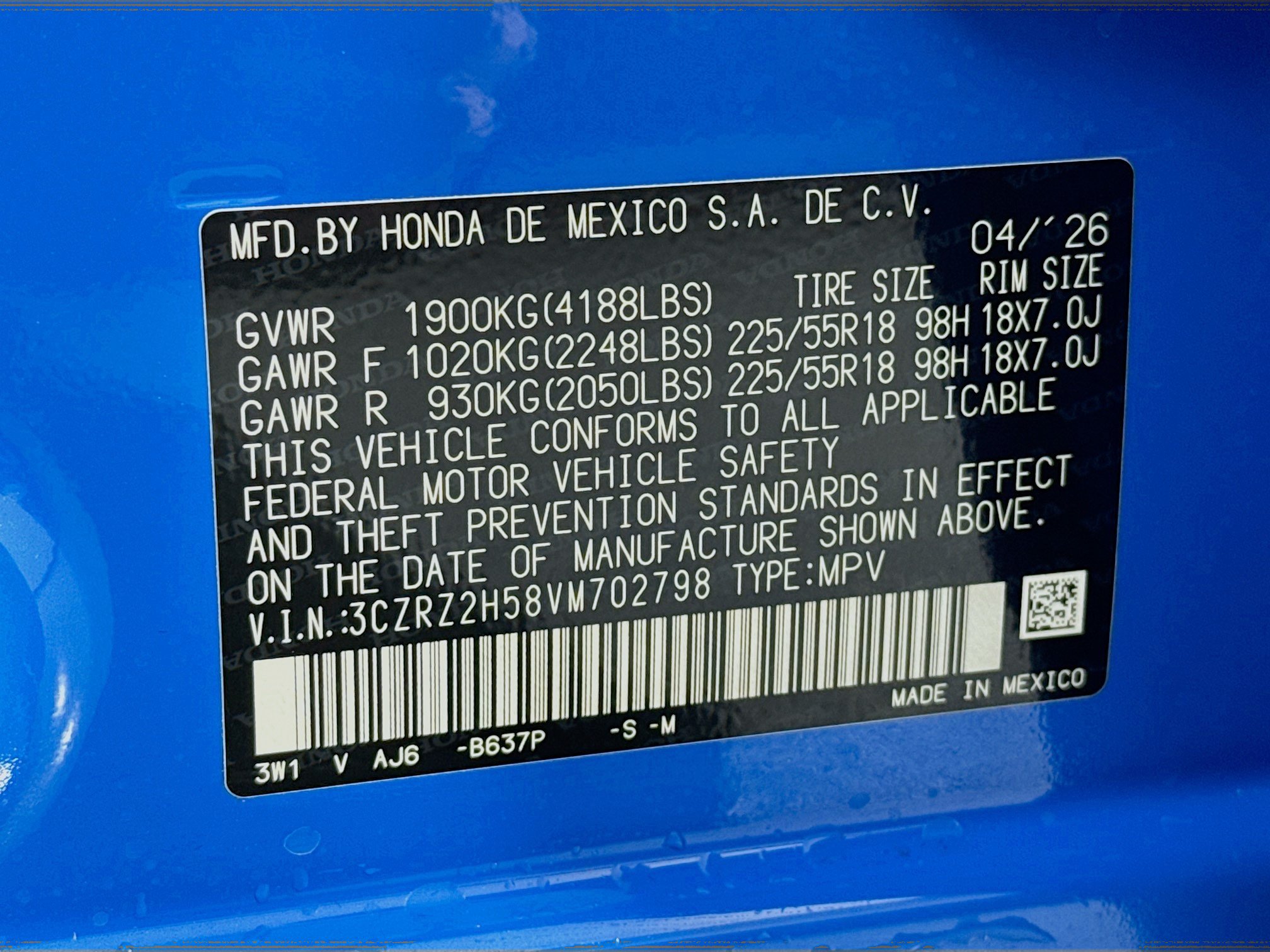New 2027 Honda HR-V Sport image 30