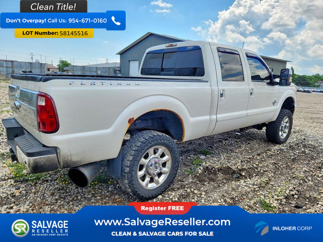 Used 2013 Ford F250 Platinum w/ FX4 Off Road Pkg AWD/4WD image 4
