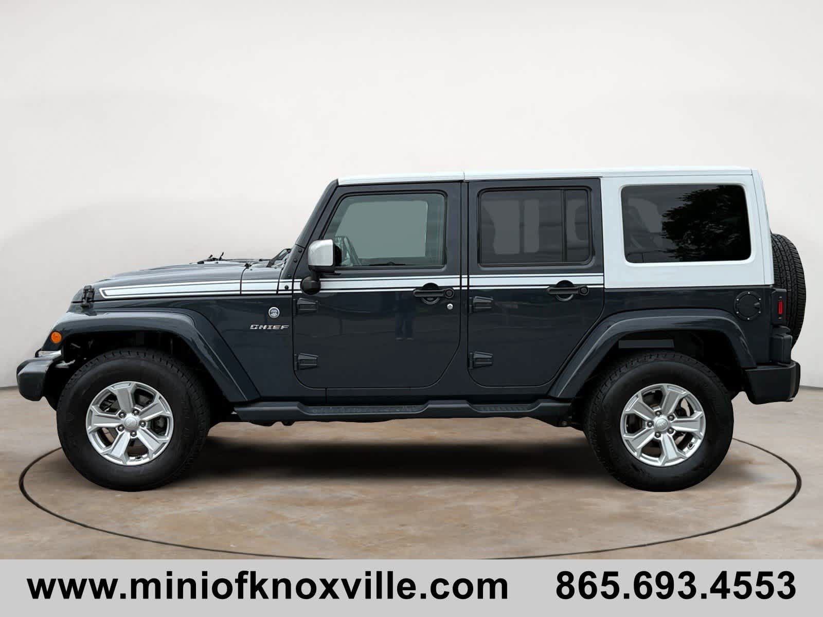 Used 2017 Jeep Wrangler Unlimited Sahara w/ Quick Order Package 24E Chief AWD/4WD image 6