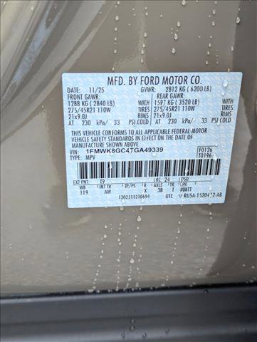 New 2026 Ford Explorer ST w/ Sun And Sound Package image 16