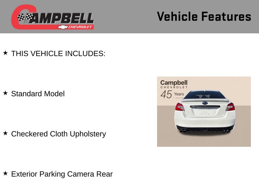 Used 2018 Subaru WRX AWD/4WD image 5