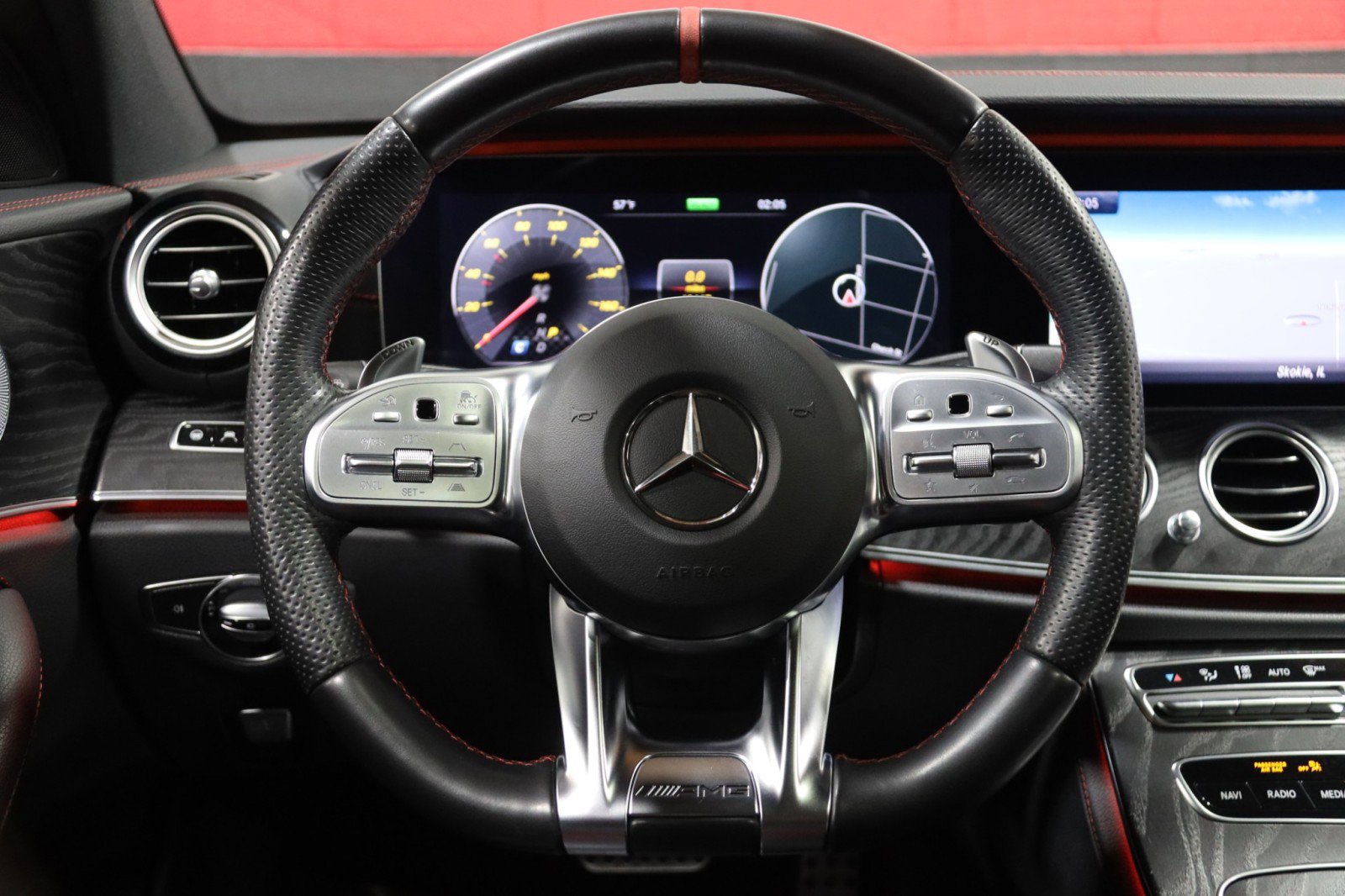 Used 2020 Mercedes-Benz E 53 AMG 4MATIC Sedan w/ Driver Assistance Package image 53