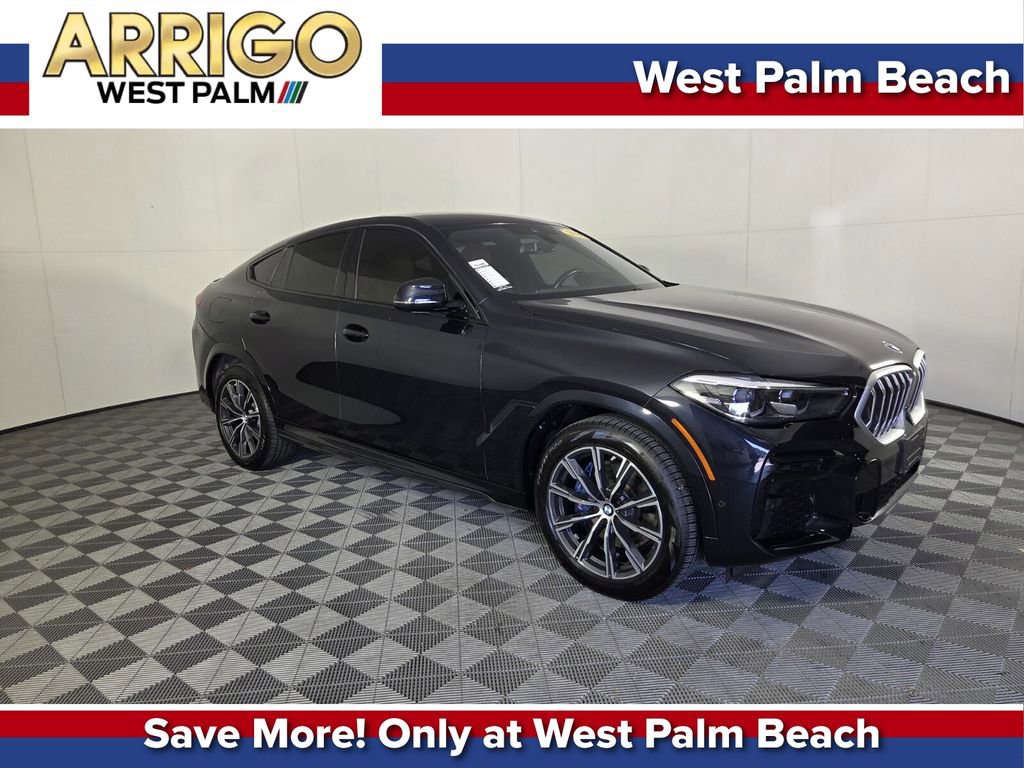 Used 2022 BMW X6 xDrive40i w/ M Sport Package AWD/4WD image 1