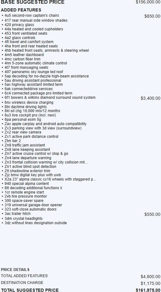 Used 2026 BMW ALPINA XB7 image 2