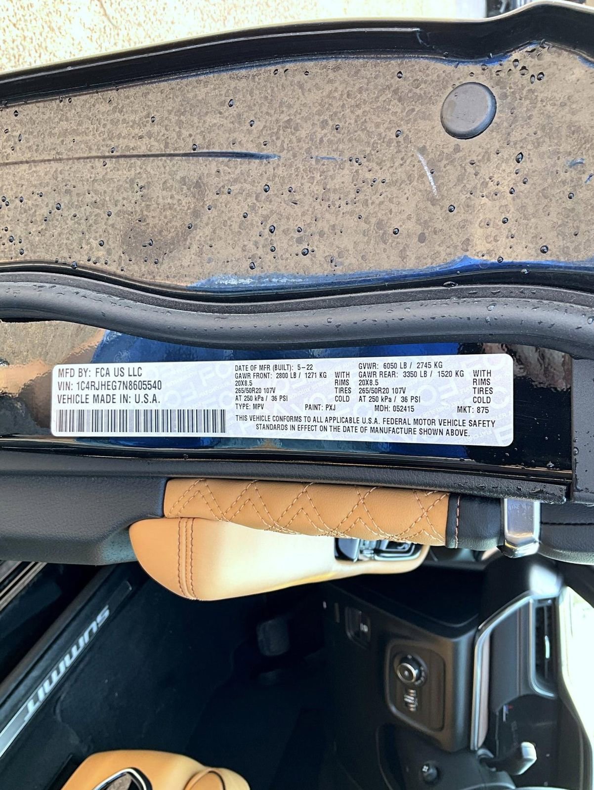 Used 2022 Jeep Grand Cherokee Summit w/ Luxury Tech Group V image 25