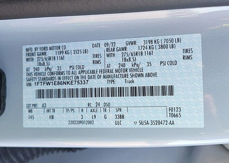 Used 2022 Ford F150 Lariat image 14