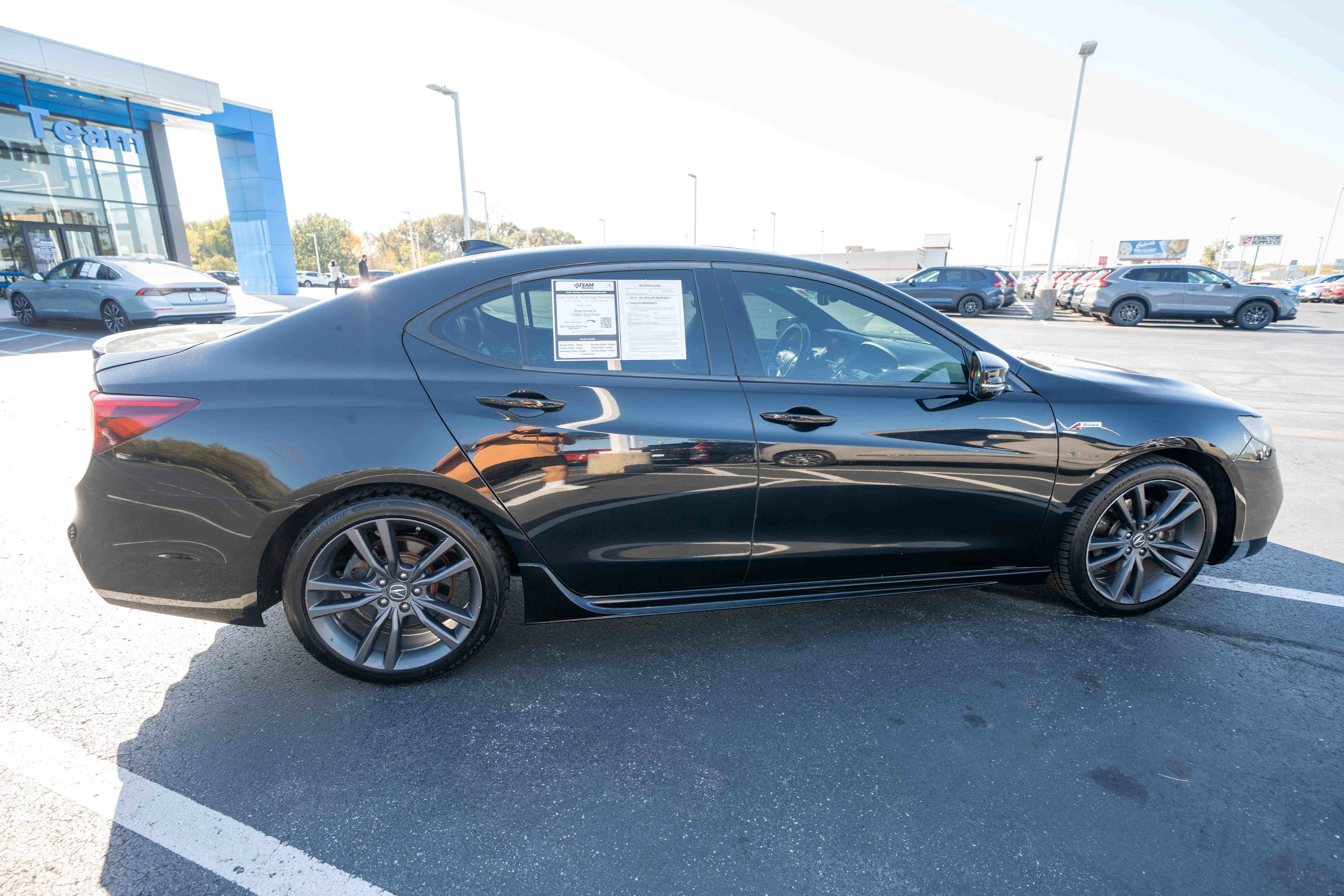 Used 2019 Acura TLX w/ Technology & A-SPEC Package FWD image 6