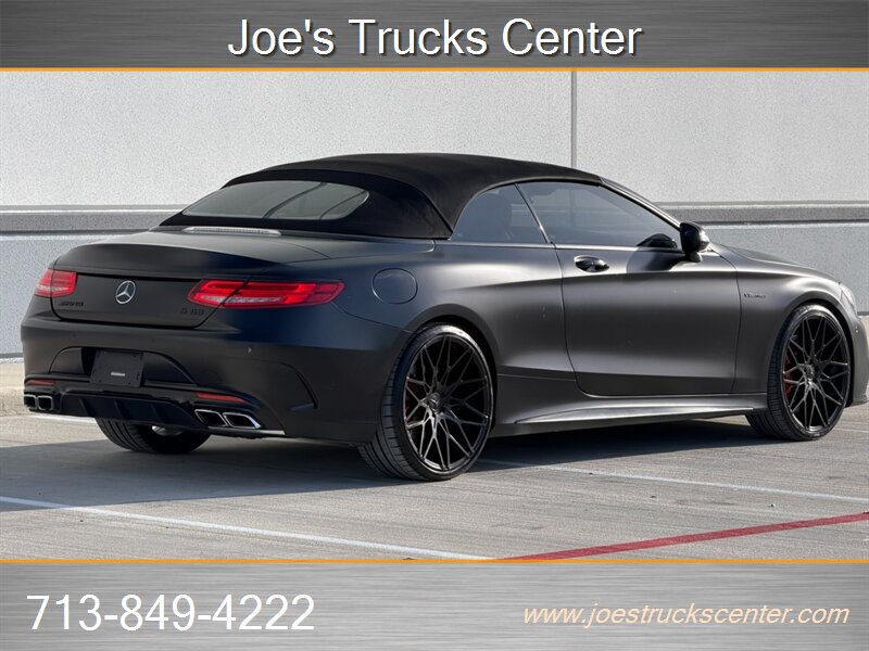 Used 2017 Mercedes-Benz S 63 AMG 4MATIC Cabriolet w/ Driver Assistance Package image 20