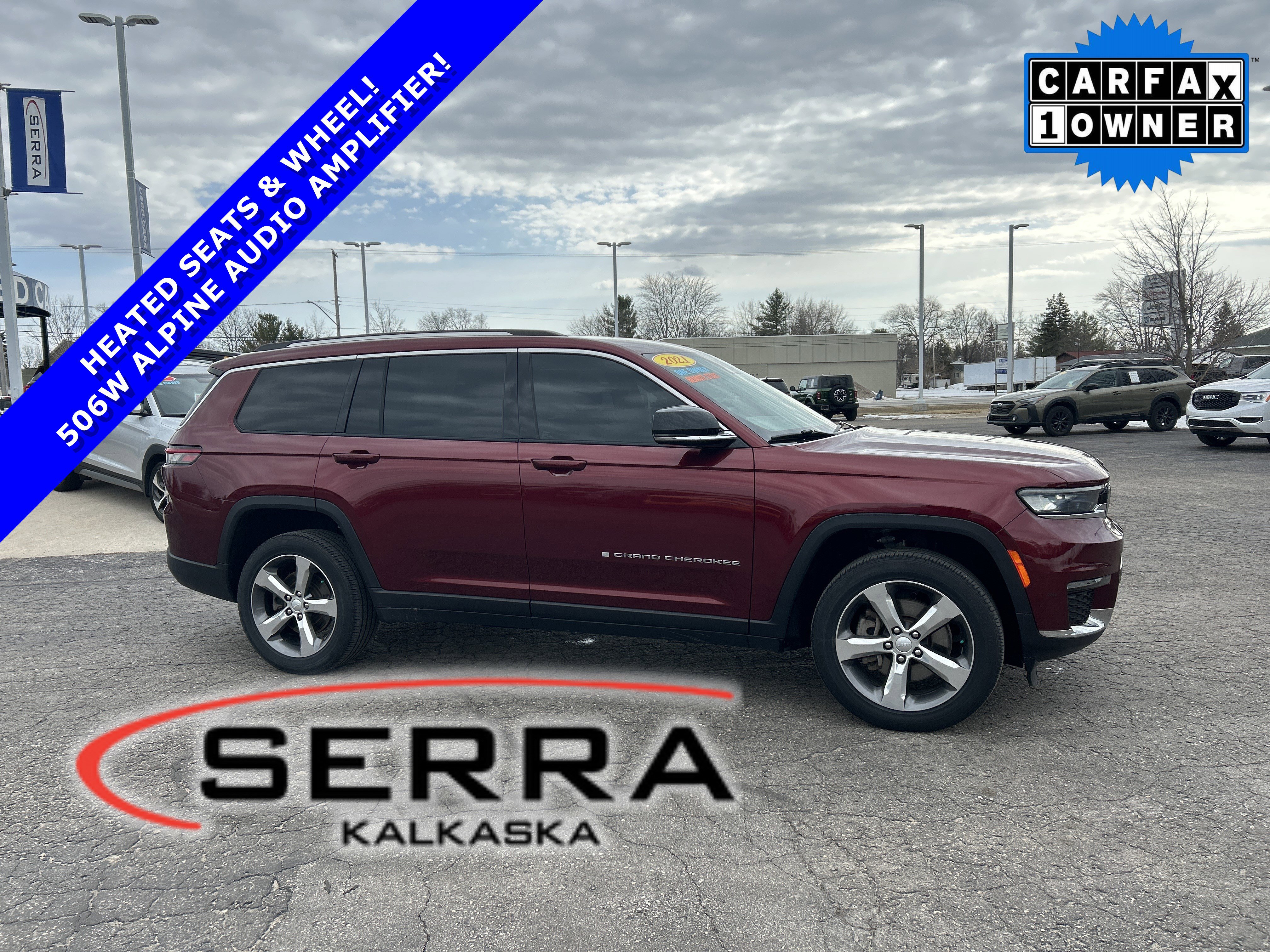 Used 2021 Jeep Grand Cherokee L Limited AWD/4WD image 1