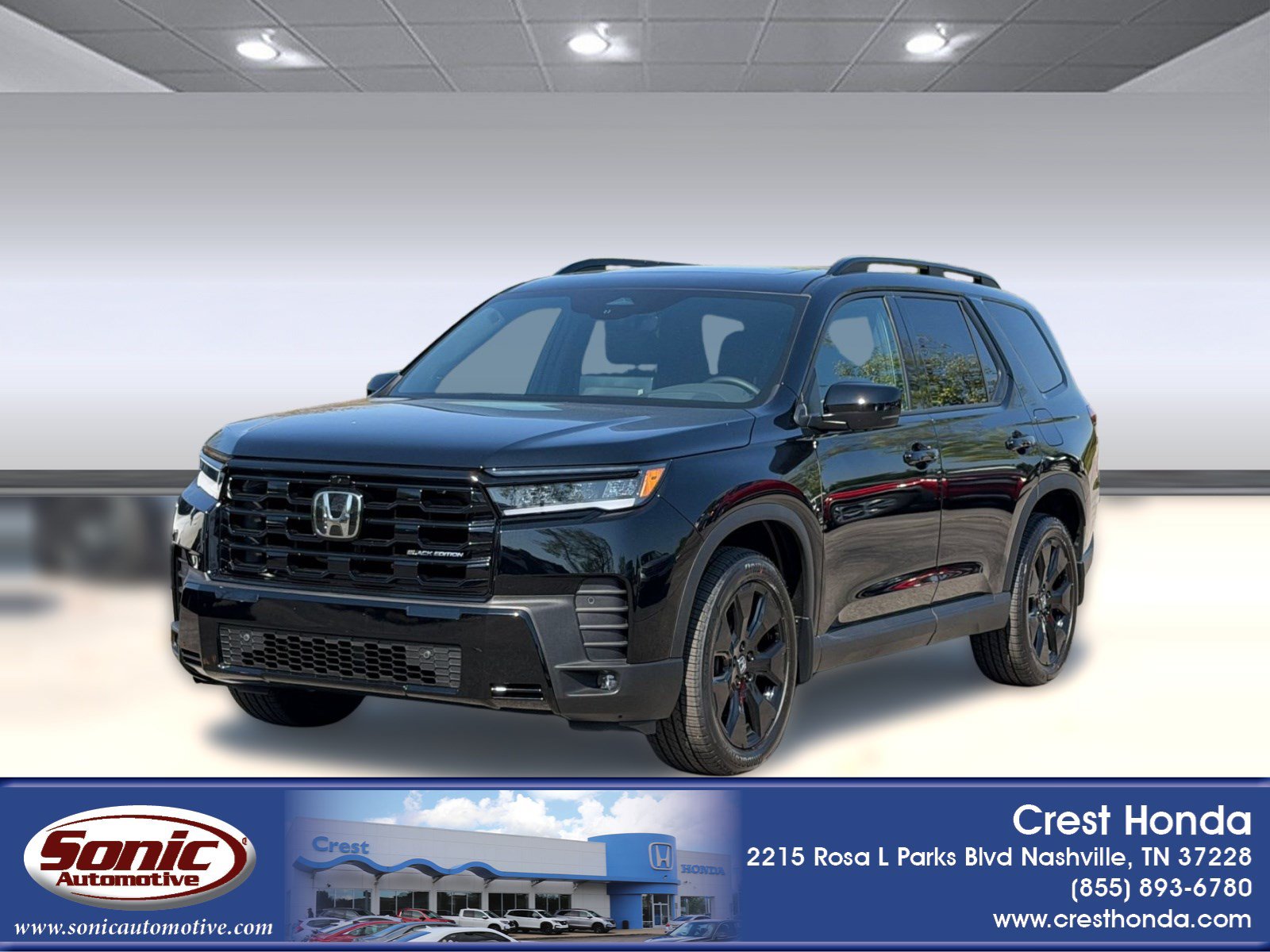 New 2026 Honda Pilot Black Edition