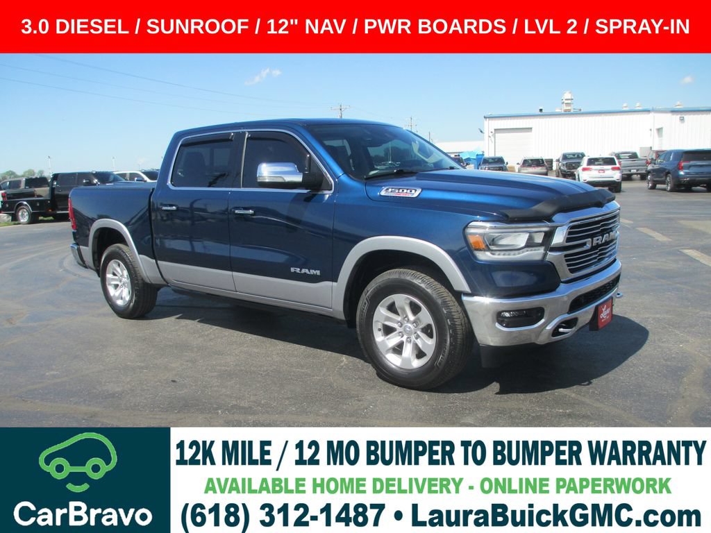 Used 2021 RAM 1500 Laramie AWD/4WD image 1