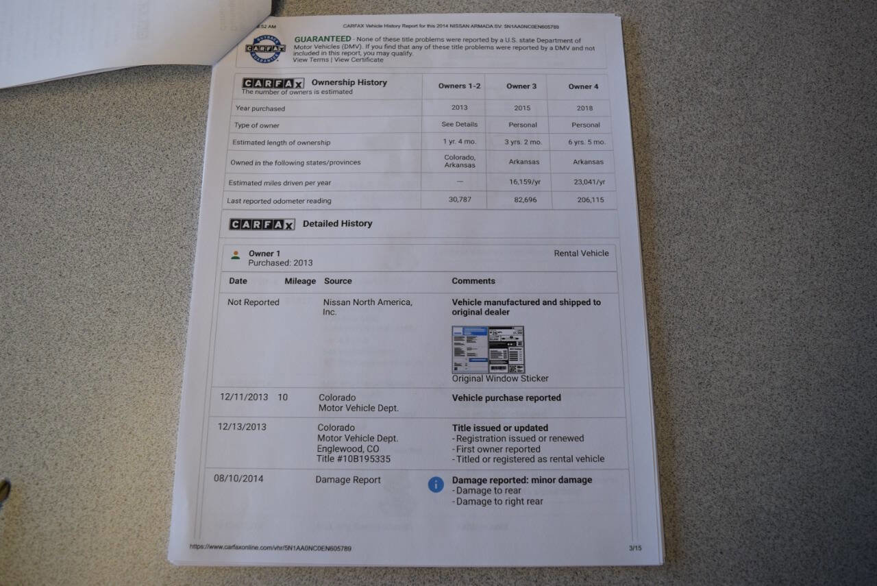 Used 2014 Nissan Armada SV image 52