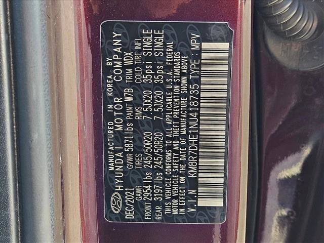 Used 2022 Hyundai Palisade Calligraphy image 30