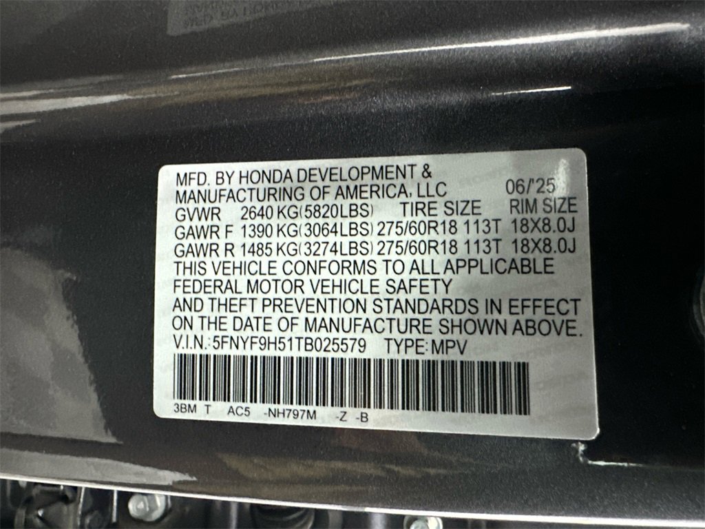 New 2026 Honda Passport TrailSport image 37