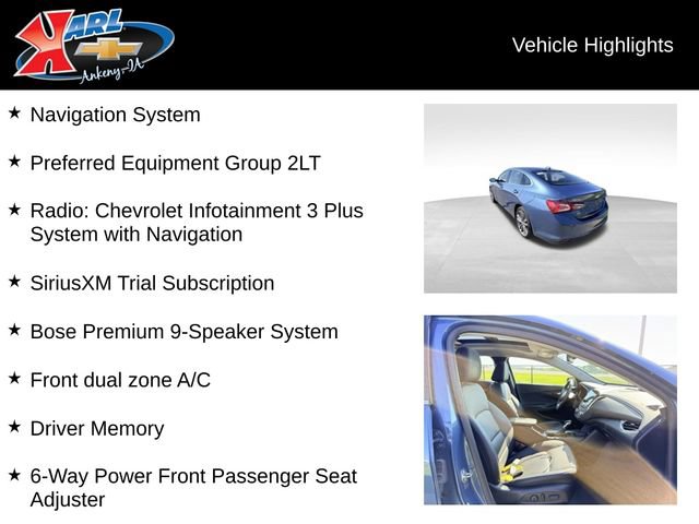 Used 2025 Chevrolet Malibu LT FWD image 2