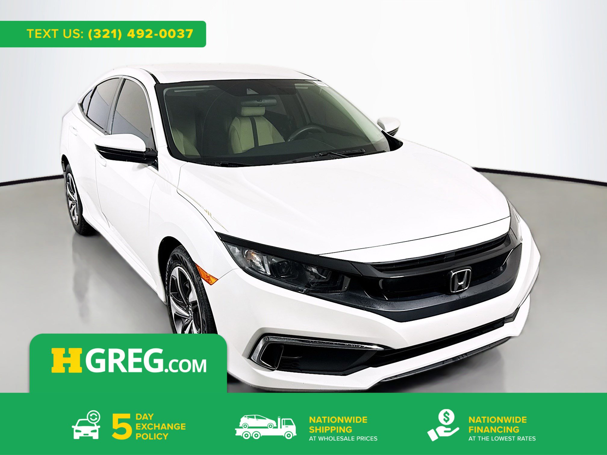 Used 2020 Honda Civic LX video 1