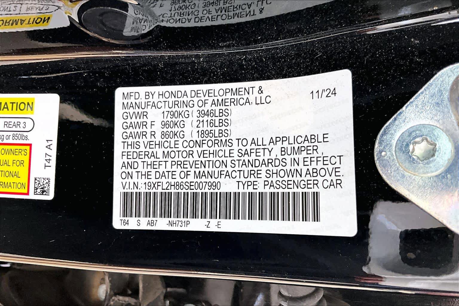Certified 2025 Honda Civic Sport image 35