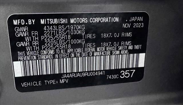 Used 2024 Mitsubishi Outlander Sport LE AWD/4WD image 22