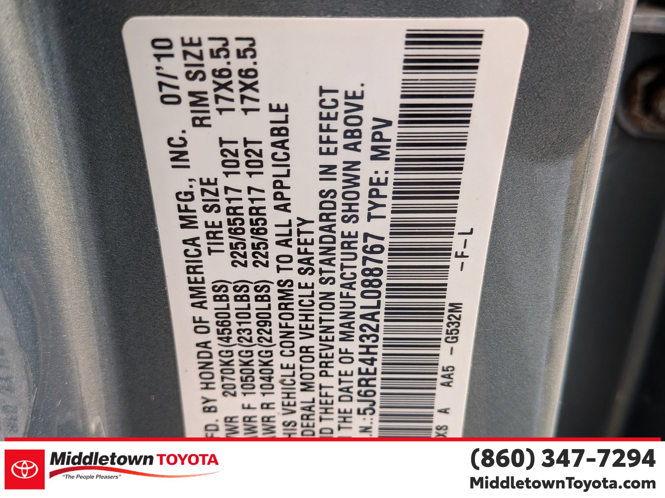 Used 2010 Honda CR-V LX image 36