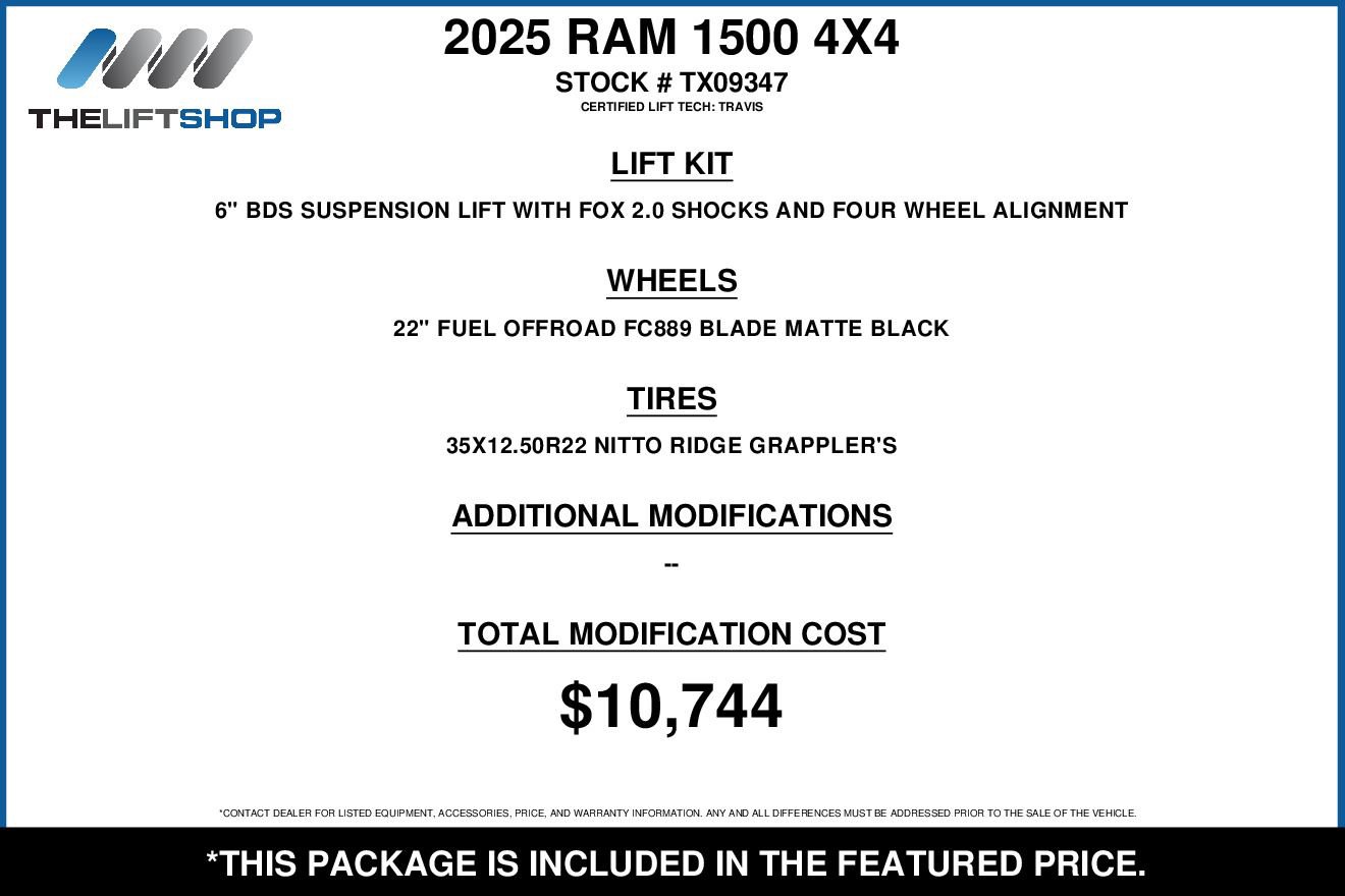 Used 2025 RAM 1500 Laramie w/ Laramie Southwest Edition AWD/4WD image 2