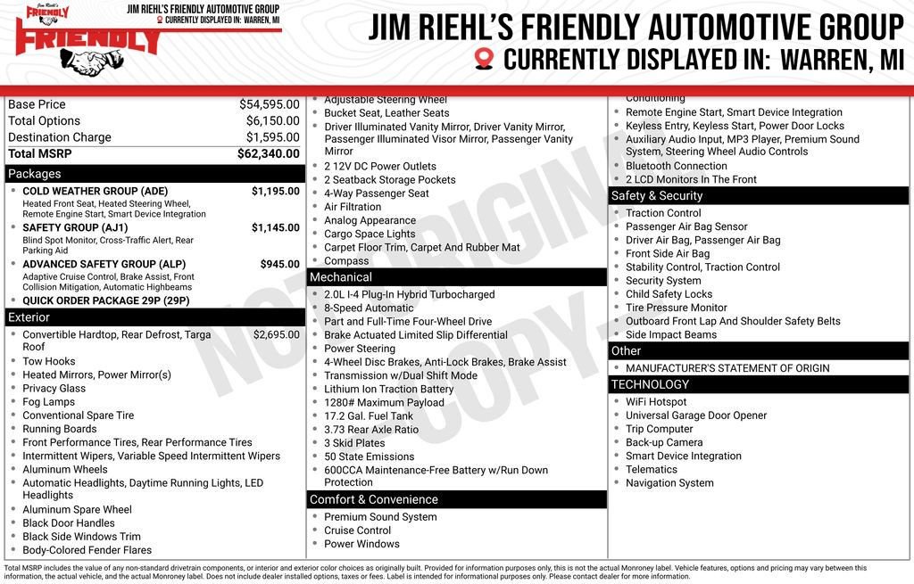 Used 2022 Jeep Wrangler Unlimited Sahara w/ Cold Weather Group