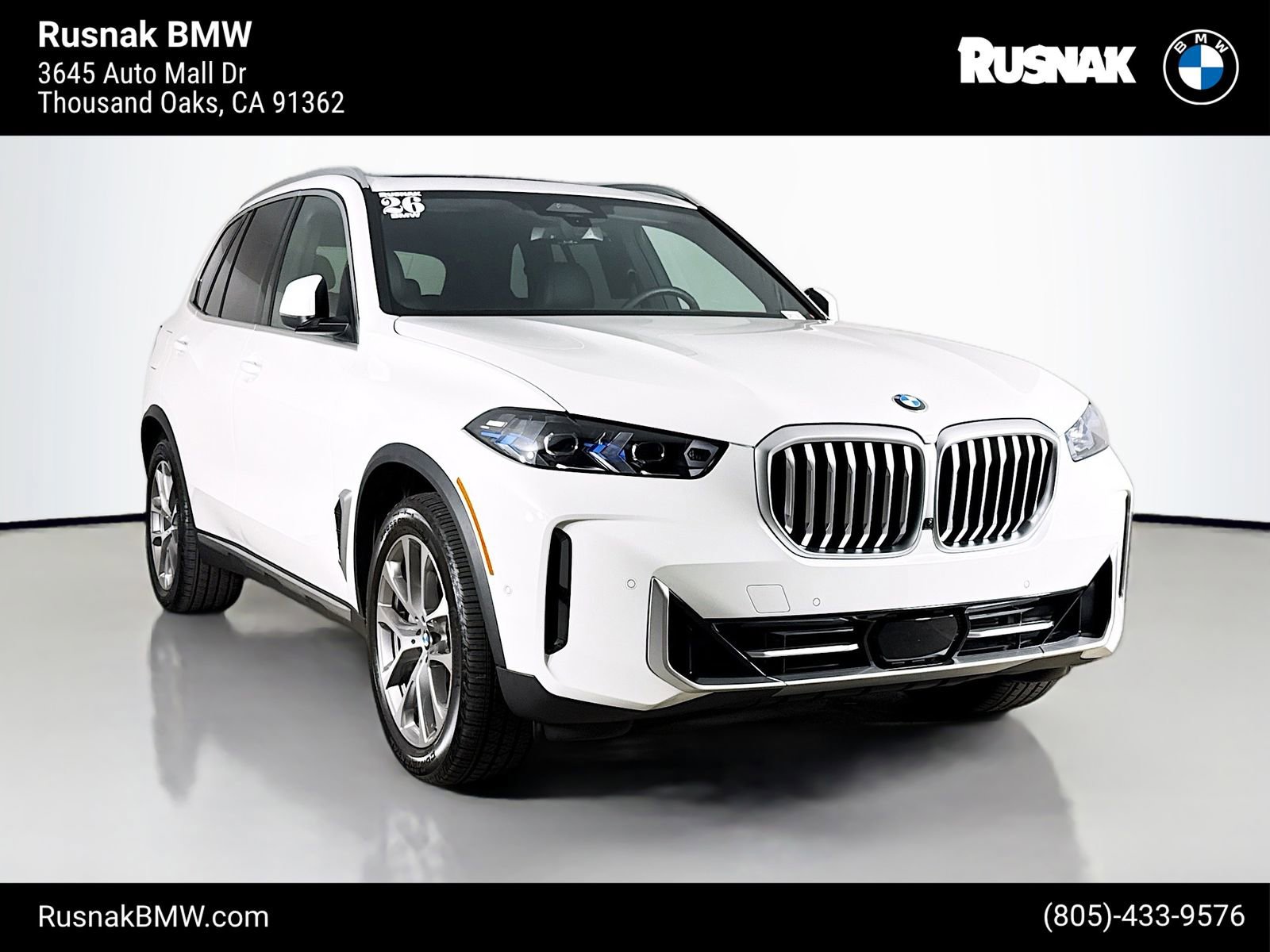 Used 2026 BMW X5 xDrive40i w/ Parking Assistance Package