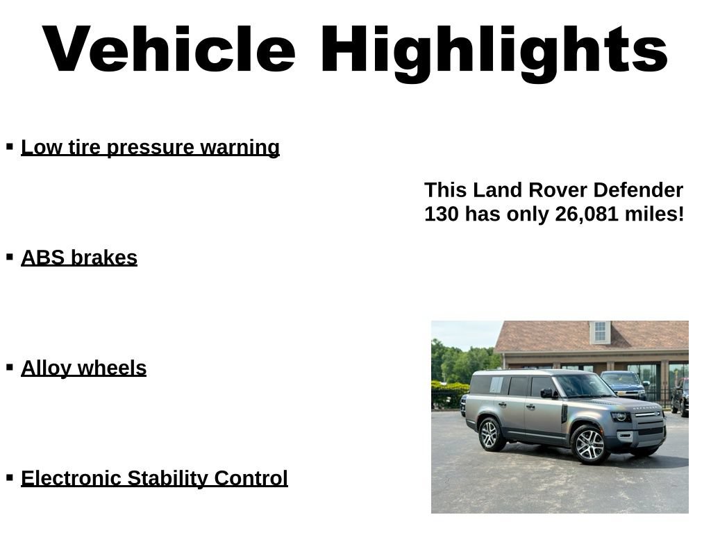 Used 2024 Land Rover Defender 130 S AWD/4WD image 43