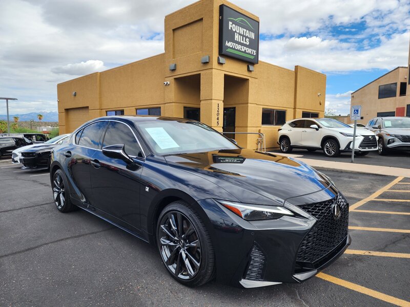 Used 2022 Lexus IS 350 F Sport w/ Navigation Package