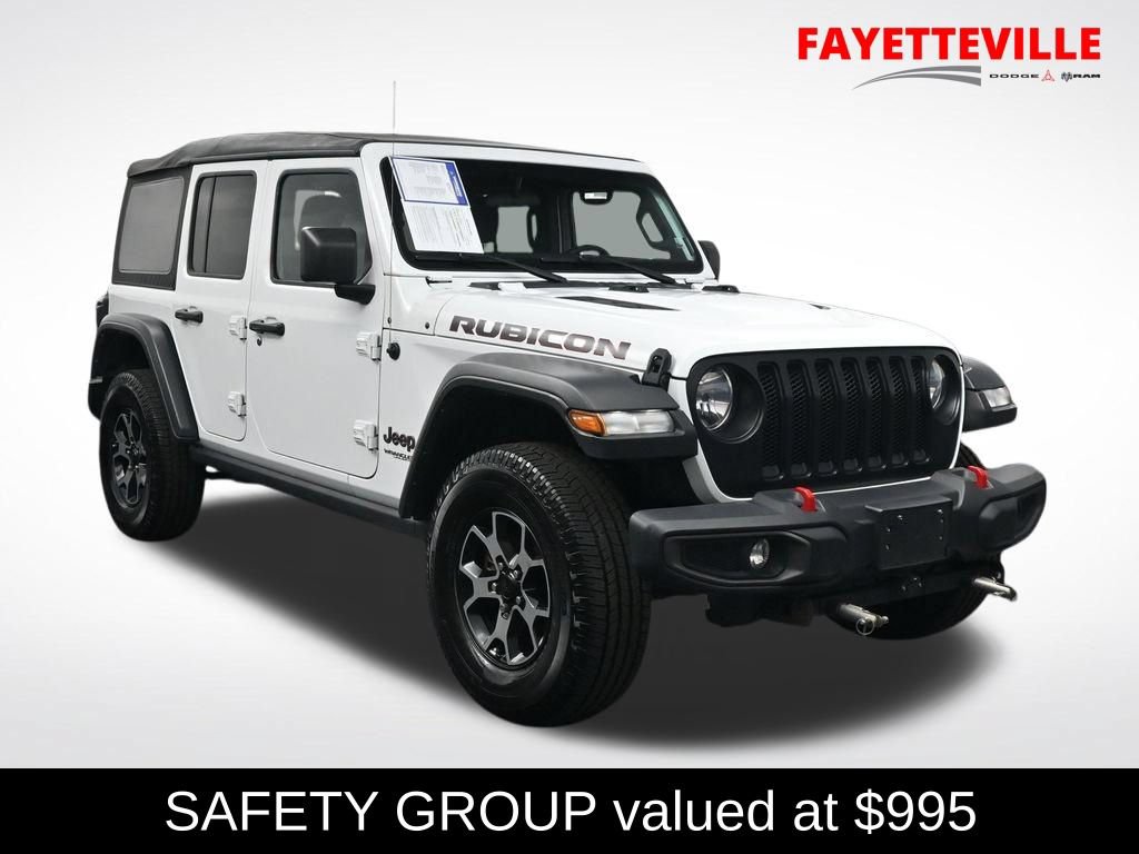 Used 2021 Jeep Wrangler Unlimited Rubicon w/ Safety Group AWD/4WD 360° Tour