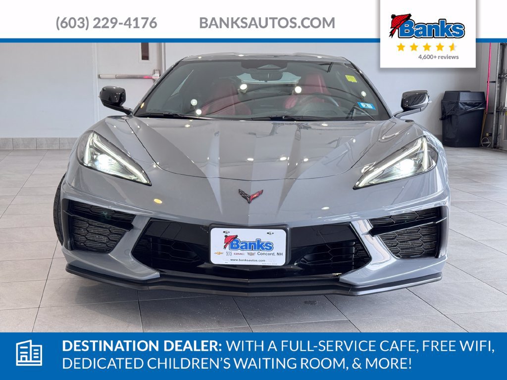 Certified 2024 Chevrolet Corvette Stingray Coupe w/ Z51 Performance Package RWD image 3