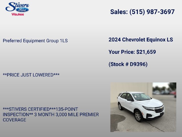 Used 2024 Chevrolet Equinox LS AWD/4WD image 8