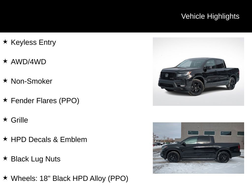 Used 2023 Honda Ridgeline Black Edition image 15