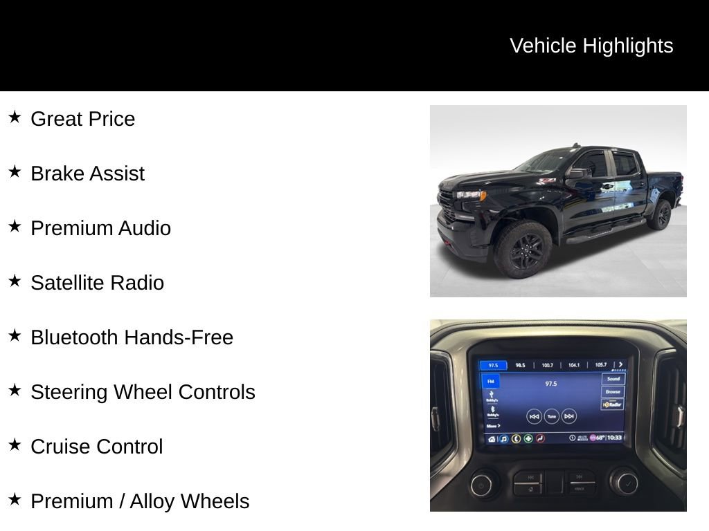 Used 2020 Chevrolet Silverado 1500 LT Trail Boss AWD/4WD image 2