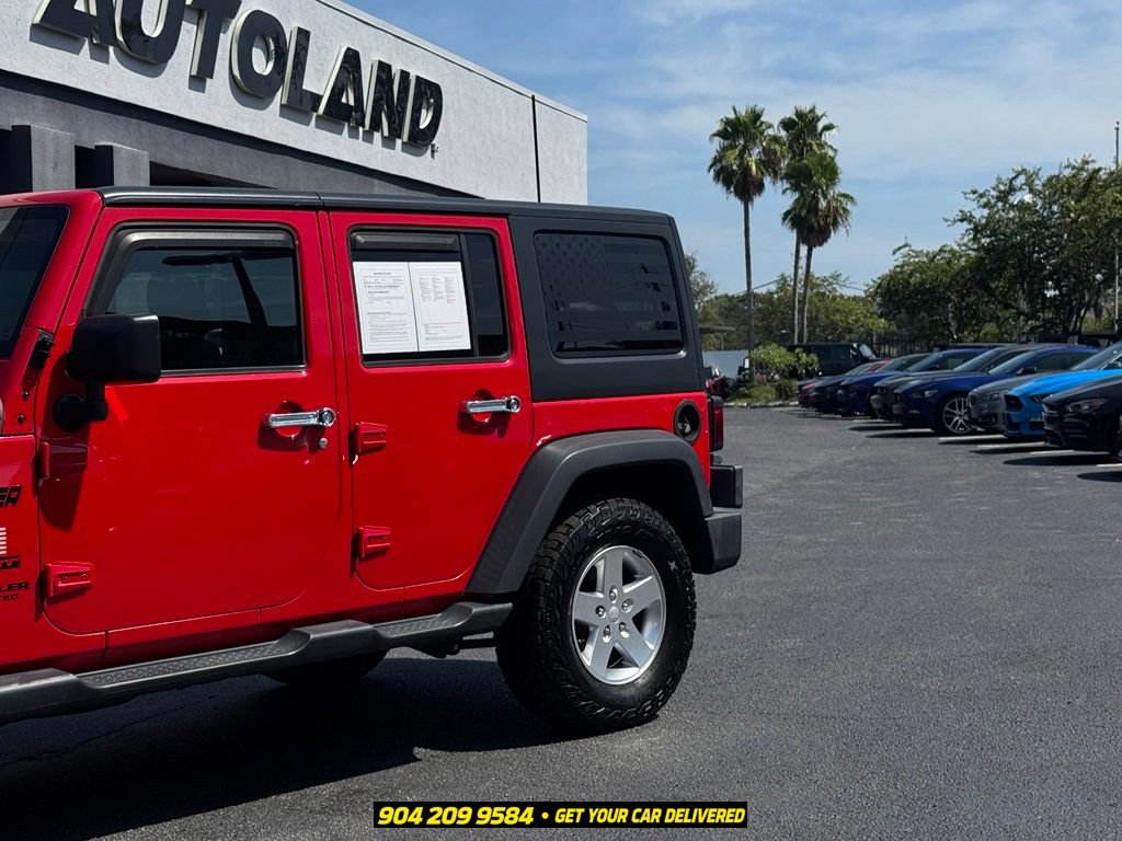 Used 2017 Jeep Wrangler Unlimited Sport w/ Quick Order Package 24S AWD/4WD image 3