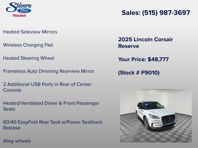 Certified 2025 Lincoln Corsair Reserve AWD/4WD image 24