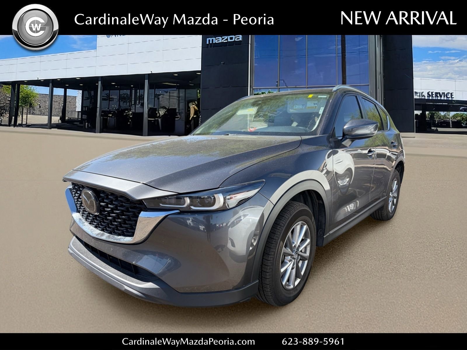 Used 2022 MAZDA CX-5 AWD 2.5 S w/ Preferred Package image 1